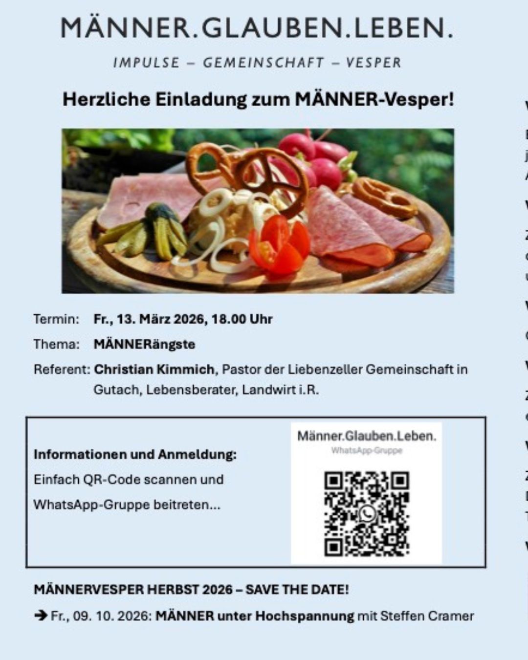 Männervesper Dornhan, Gasthof Schatten, Dornhan-Weiden